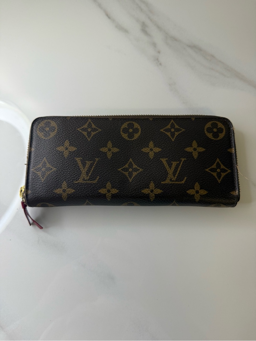 Louis Vuitton Zippy Wallet Monogram Fuchsia M41895